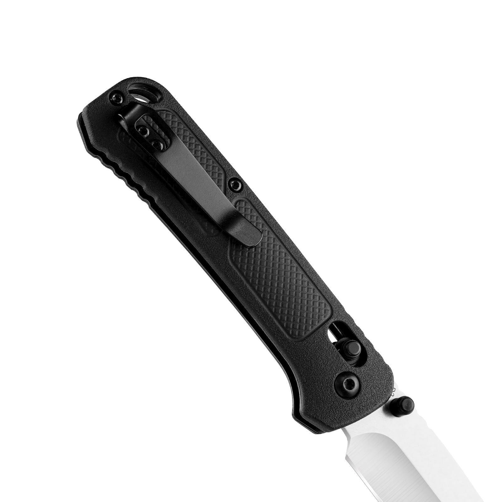 Ozark Trail 7.5 inch Folding Knife,D2 Blade,Black Handle, Slide Lock Pocket Knives