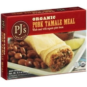 Pj's Organics: Organic Pork Tamale W/Organic Pinto Beans Meal, 9.5 oz