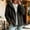 A1_Black, variant on Womens Oversized Sherpa Fleece Jackets with Pocket Fuzzy Warm Long Sleeve Full Zip Up Outerwear Fall Winter Trendy Shaggy Faux Fur Cardigan Coat Comfy Cozy Casual Soft Coat Blackish Green S
