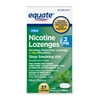 Equate Mini Nicotine Lozenge 2 mg, Mint Flavor, 27 Count