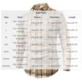 thumbnail image 3 of Yyeselk Plus Size (M-5XL) Striped Long Sleeve Shirt for Men Button Down Collared Casual Business Wedding Shirts with Pocket Yellow XXXXXL, 3 of 5