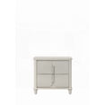 thumbnail image 4 of Laveda Pearl White 2-Drawer Modern Nightstand for Bedroom, 4 of 6