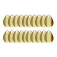 thumbnail image 4 of 20x Metal Spinner Blades Smooth Finish Fishing Lure diy making kit Making DIY Kit B Gold, 4 of 9