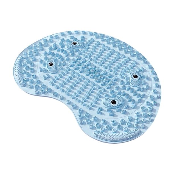 Esterilla de masaje de pies, esterilla de acupuntura, esterilla de acupresión, almohadilla de masaje de puntos de presión para gimnasio Azul