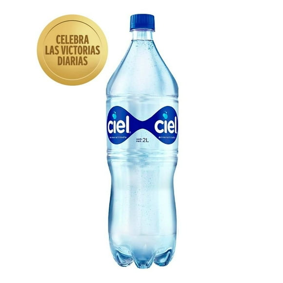 Agua gasificada Ciel 2 l