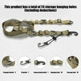 thumbnail image 2 of TIMIFIS Cloth Link Rope Outdoor Camping Multifunctional Lanyard Tent Decorative Webbing Lanyard Windproof Clothesline Camping Link Rope Camping & Hiking, 2 of 6