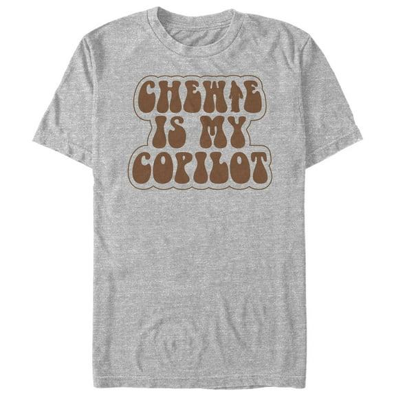 Men's Solo: A Star Wars Story Retro Chewie Copilot Graphic Tee Athletic Heather Small