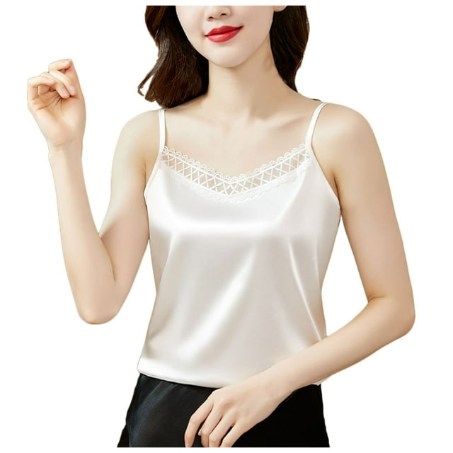 Hauts d'Été pour Femmes Mode Imprimé Col en V Sans Manches Chemises Décontractées Amples Confortables Camisole
