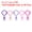 Dark Purple/Light Purple/Rose Red/Pink/Peach Red, variant on Uxcell 150 Pcs Plastic Lobster Claw Clasps Snap Lanyard Clip Hooks Bright Red