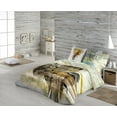 thumbnail image 2 of Gouchee Home Kito Safari Queen Duvet Cover Set – 3-Piece OEKO-TEX Certified Cotton Bedding with Reversible Safari Animal Print, 2 of 2