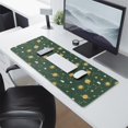 thumbnail image 2 of Long Mouse Pads for Desk,Green Sun Moon Star Planet Cloud Pattern Desk Mats on Top Of Desks, Desk Mouse Pad Extra Large with 3mm Non-Slip Base and Stitched Edge for Gaming,Office,Work,Home 31.5"x11.8", 2 of 6