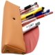thumbnail image 5 of Bonito estuche minimalista para lápices, monedero, bolsa de maquillaje cosmético de moda (naranja) Sailing Electrónica, 5 of 5