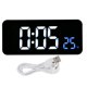 thumbnail image 2 of Reloj despertador digital Jadeshay multifuncional para mesita de noche, 2 of 14