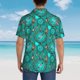 thumbnail image 4 of Fotbe Boho Dreamcatcher Camisa Hawaiana para Hombre Unisex – Camisa Casual de Verano con Botones de Manga Corta de Algodón y Lino,3X-Large, 4 of 7