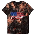 thumbnail image 4 of IROINNID July 4th Tops for Women Round Neck T-Shirt Flag Short Sleeve Tops 4th Of July, 4 of 7
