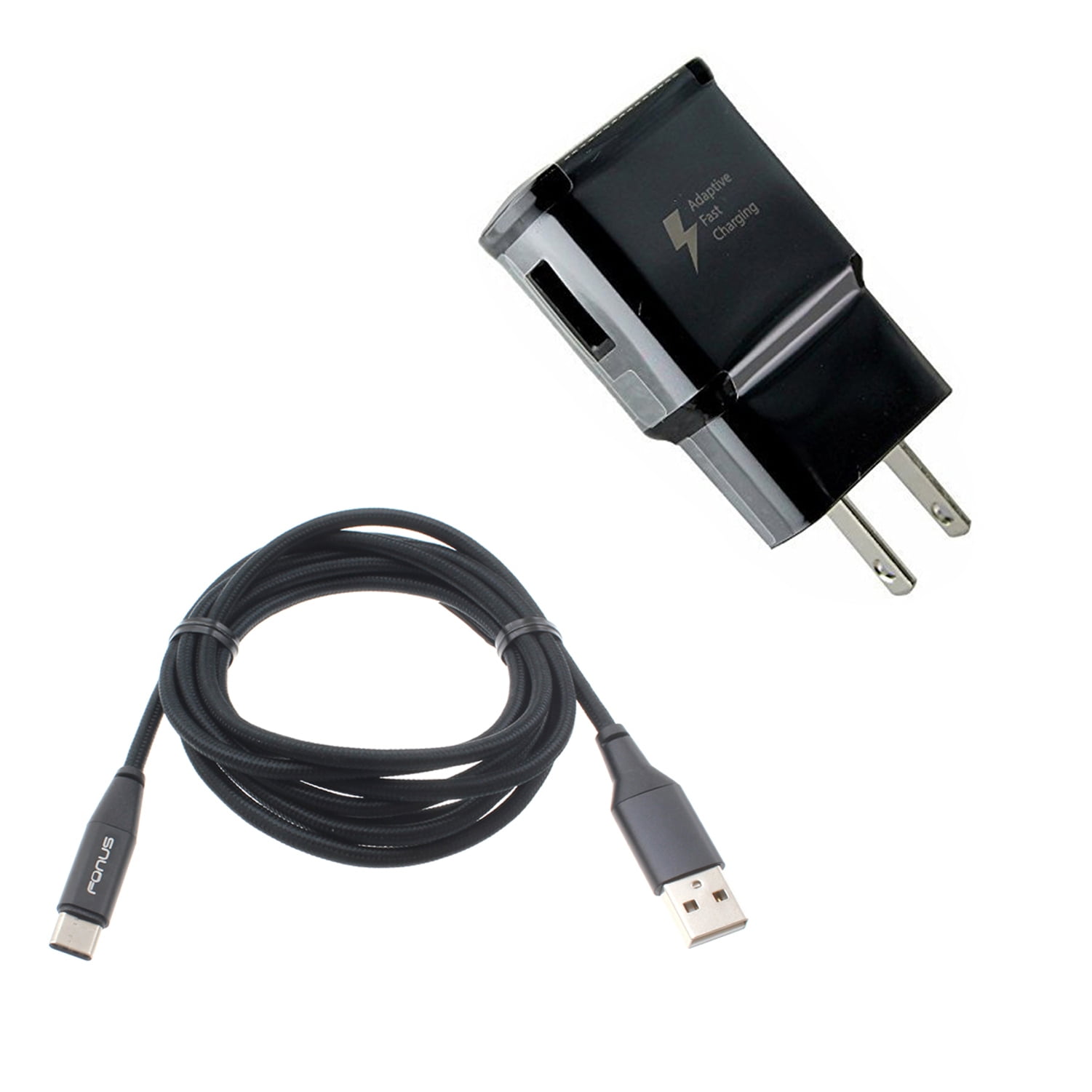 6ft USB Cable Type-C Fast Home Charger Quick Power Adapter P9L for Samsung Galaxy Tab S3 9.7 S6 10.5 S5e 10.5 S4 10.5 A 10.1 (2019) S9 Plus, S8 Plus, active S10e S10 Plus 5G Note 9 8 10 Plus