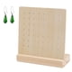 thumbnail image 5 of Soporte Para Aretes, Tablero De Exhibición De Aretes De Gran Capacidad Con 56 Orificios Con Base De Madera, Soporte Para Aretes Organizador De Aretes, Estante Para Joyas Para, 5 of 8
