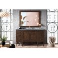 thumbnail image 4 of James Martin E444-V60S-MCA-3CBL Vanity Cabinet Mid Century Acacia w/ Quartz Top, 4 of 7