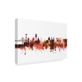 thumbnail image 2 of Trademark Fine Art 'Lisbon Portugal Skyline Red' Canvas Art by Michael Tompsett, 2 of 4