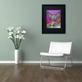 thumbnail image 3 of Trademark Fine Art "Zena-004" Canvas Art by Dean Russo, Black Matte, Black Frame, 3 of 4