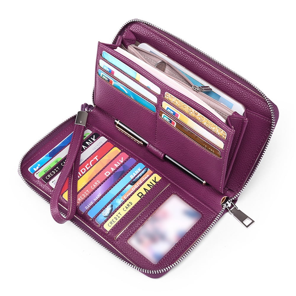 PU Leather Wallets For Women Ladies Wallet With Coin Purse
