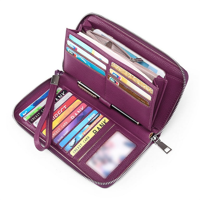 Ladies purse cheap wallet purple