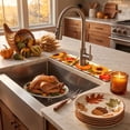 thumbnail image 5 of Gqtwoy Pumpkin Shaped Faucet Drainage Pad, Water Absorbent Kitchen Protector, Quick Dry Anti-Slip Mat for Sink, Cushioned Countertop Pad, Versatile Kitchen Accessory, 5 of 6