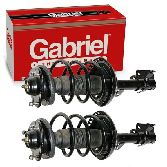 2 pc Gabriel G57137 ReadyMount Suspension Strut & Coil Springs for Assembly Shock Shocks Struts