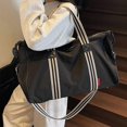 thumbnail image 4 of Sports Gym Bag for Women Girls Travel Duffle Bag Lightweight Carry on Weekender Bag Water Resistant Overnight Bag Gifts Gray, 4 of 4