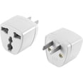 thumbnail image 1 of Paquete de 2 Adaptadores de Clavija Universal; Blanca, 1 of 4
