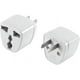 thumbnail image 1 of Paquete de 2 Adaptadores de Clavija Universal; Blanca, 1 of 4
