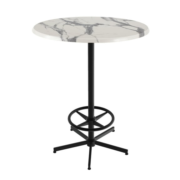 42" Tall OD214 Indoor/Outdoor All-Season Table with 36" x 36" Square Natural Top