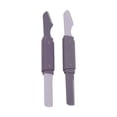 thumbnail image 1 of Cuchillo Recortador de Cejas ANGGREK 2 Piezas Con Cubierta, 1 of 7