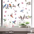 thumbnail image 4 of Bird Window Stickers, Transparent Bird Window Stickers, Hummingbird Window Picture Window Stickers, Hummingbird Animal Wall Tattoo Wall Stickers for Living Room Wall Decoration, Anti-co, 4 of 5