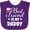 Purple, variant on Inktastic My Best Friend is My Daddy with Hearts Boys or Girls Baby Bib