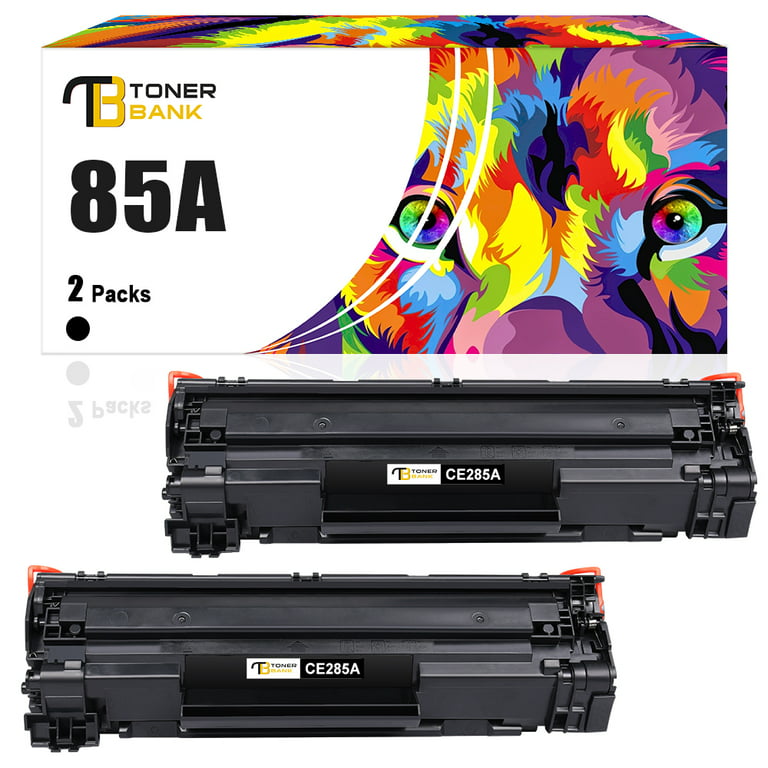 CE285A 85A Black Toner Cartridge Compatible HP 85A CE285A CE285D for HP LaserJet Pro P1102w P1109w M1217nfw M1212nf M1212 M1217 Series Printer Ink (Black, 2-Pack) - Walmart.com