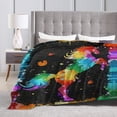 thumbnail image 6 of Yibo Deer Blanket A Hunter's Prayer Decor Blanket Deer Hunting Blanket Gifts for Girls Boys Deer Lovers Super Warm Soft Plush Lightweight Flannel Bed Blanket for Kids Adults Men Women, 6 of 7