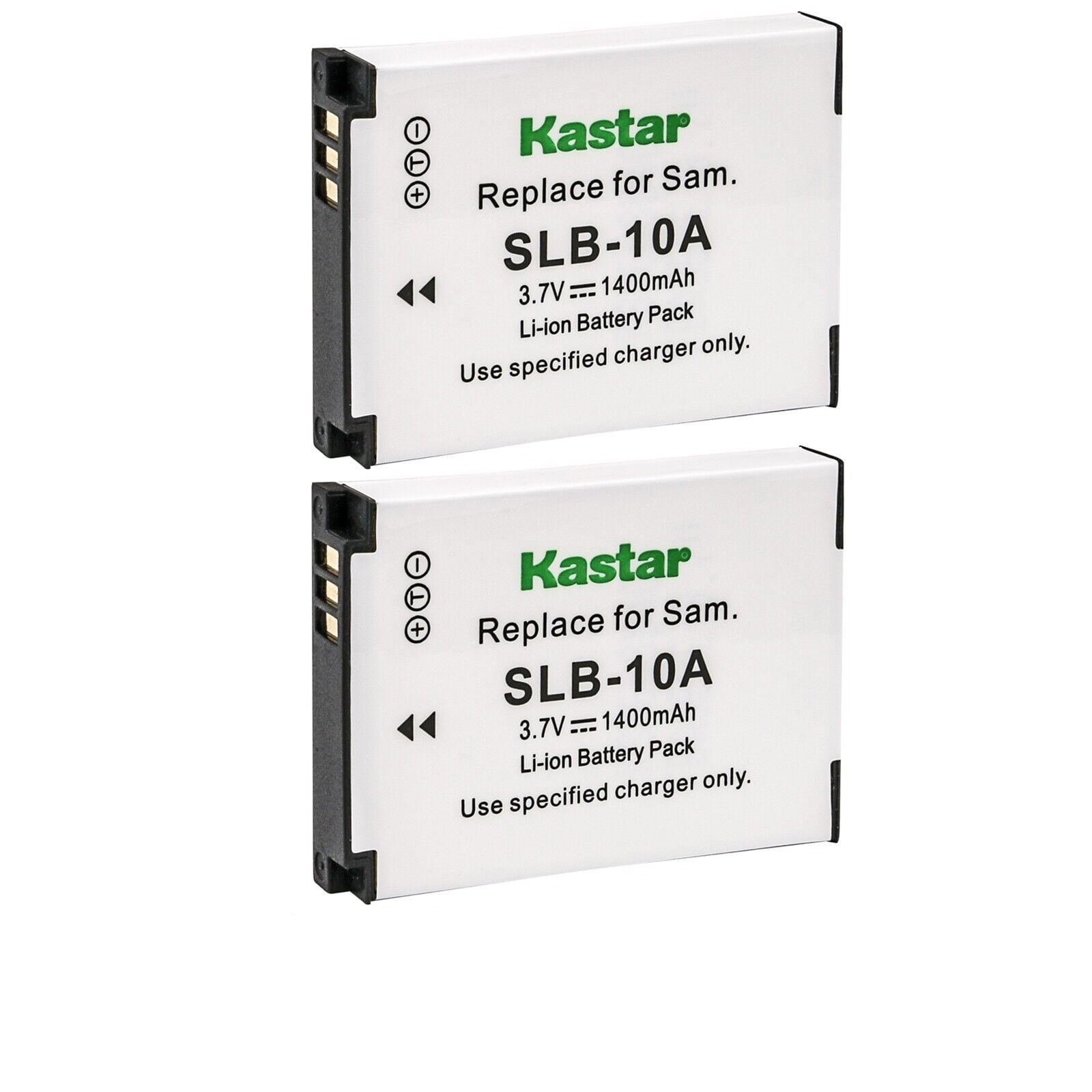 Shetland Aantrekkingskracht String string Kastar 2-Pack SLB-10A Battery Replacement for Samsung WB800F, WB850F,  WB1000, WB1100F, WB2100, ES50, ES55, ES60, EX2F, HMX-U10, HMX-U20, HZ10W,  HZ15W, IT100, L100, L110, L200, L210, L310W, M100 Camera - Walmart.com