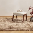 thumbnail image 2 of Phantoscope Faux Fur Area Rug, Fluffy Beige Shag Carpet, Ultra Soft Machine Washable Indoor Area Rug, 3' x 5', Rectangular for Living Room, Bedroom, Nursery & Kids Room, 2 of 6