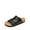 BLACK, variant on BURUDANI Women's Adjustable Buckle Flat Wide Sandals