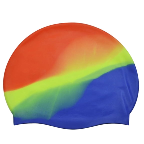Silicone Swim Caps, Durable Comfortable Adult Swimming Cap Elastomeric for Women Man