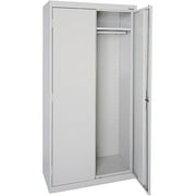 Elite Series Wardrobe Cabinet with Adjustable Shelf, 46"W x 24"D x 78"H, Dove Gray