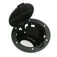 thumbnail image 2 of Black ABS Fuel Tank Cap Cover Fits for Jeep Wrangler JK 2007-2017 Car Accessory, 2 of 5