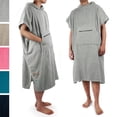 thumbnail image 1 of SUN CUBE Surf Poncho Changing Robe with Hood | Terry Cotton Changing Towel, 1 of 8