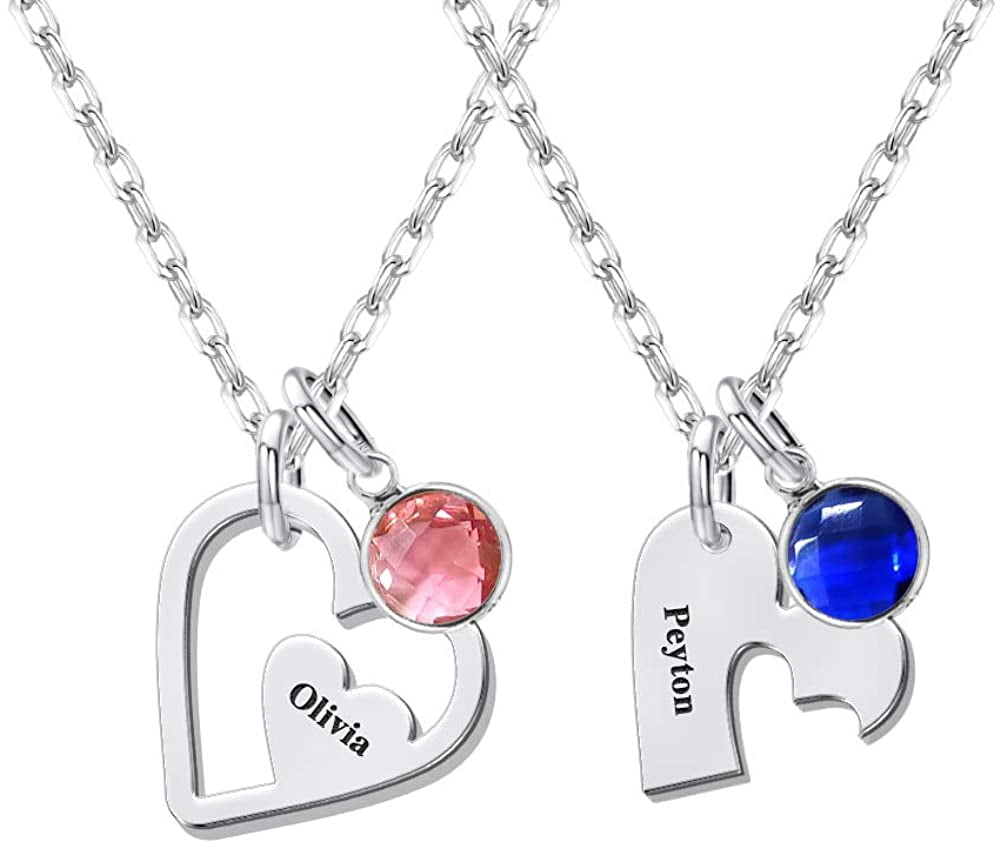 HSD Custom Couple Necklaces, Set of 2 