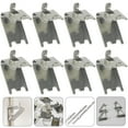 8pcs Freezer Shelf Clips Refrigerator Support Clips Cooler Shelf Brace