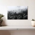 thumbnail image 2 of Elephant Stock Misty Pine Tree Forest Wall Art - Horizontal Canvas Wall Art - Living Room Wall Decor - Nature Canvas - Gray And Black Decor - 12" x 8", 2 of 8