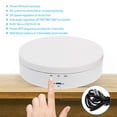 thumbnail image 2 of HLONK Electric Rotary Turntable Watch Show Case Jewelry Stand Display Cabinet Rotating, 2 of 6
