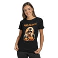 thumbnail image 2 of Happy Halloween Yorkshire Terrier Witches Hat Pumpkin Carving Shirt T-shirt Unisex Merch Yorkie Dog Lover Gifts - 02019, 2 of 6