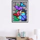 thumbnail image 4 of Cuadros Decorativos 5D DIY diamante pintura mariposas coloridas punto de cruz bordado pedrería mosaico Kit Likrtyny embutido en tela, 4 of 5